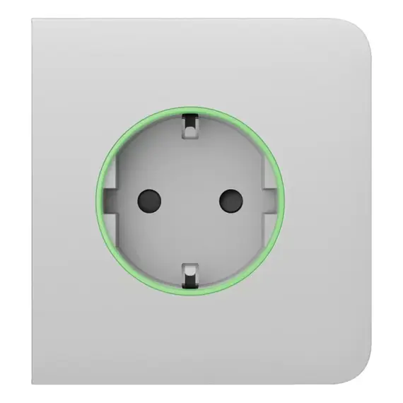 AJAX SYSTEMS Ajax SideCover (smart) ASP fehér előlap smart aljzathoz Outlet (F típus)